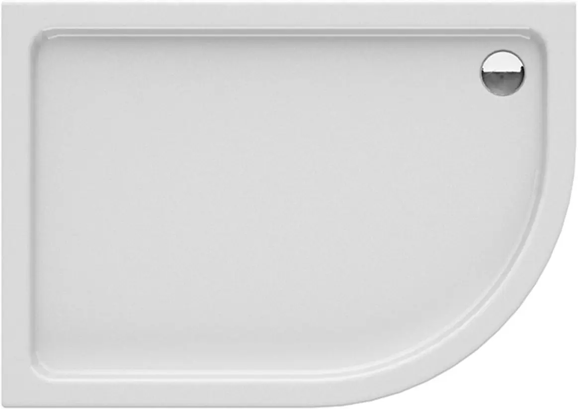 Cadita de dus New Trendy New Maxima B-0374 100x80x14 Left (White)