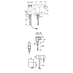 Baterie SCHELL Celis E HD-K (умывальник) Thumb