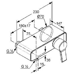Baterie Kludi O-Cean 389700575 (dus) Thumb