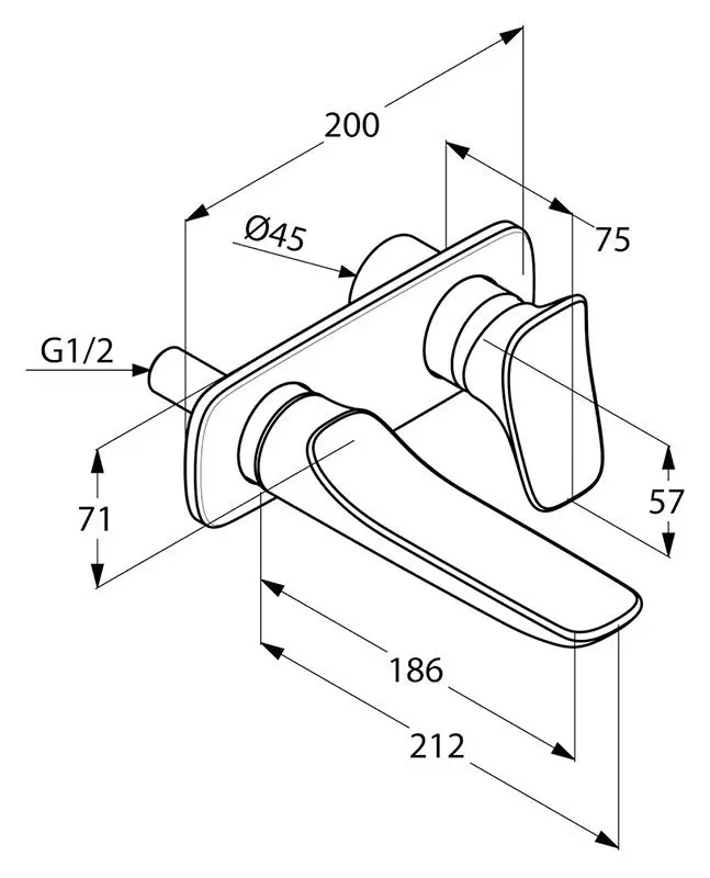 Baterie Kludi Ambienta 532440575 (lavoar) - 2