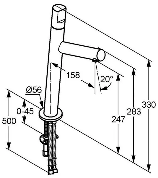 Baterie Kludi New Waves 570240575 (lavoar) - 3