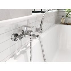 Baterie pentru cada si dus Ferro Alba VerdeLine BLB1VL (Chrome) Thumb