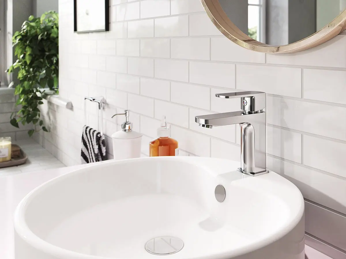 Смеситель для умывальника Ferro Alba VerdeLine BLB2VL (Chrome)