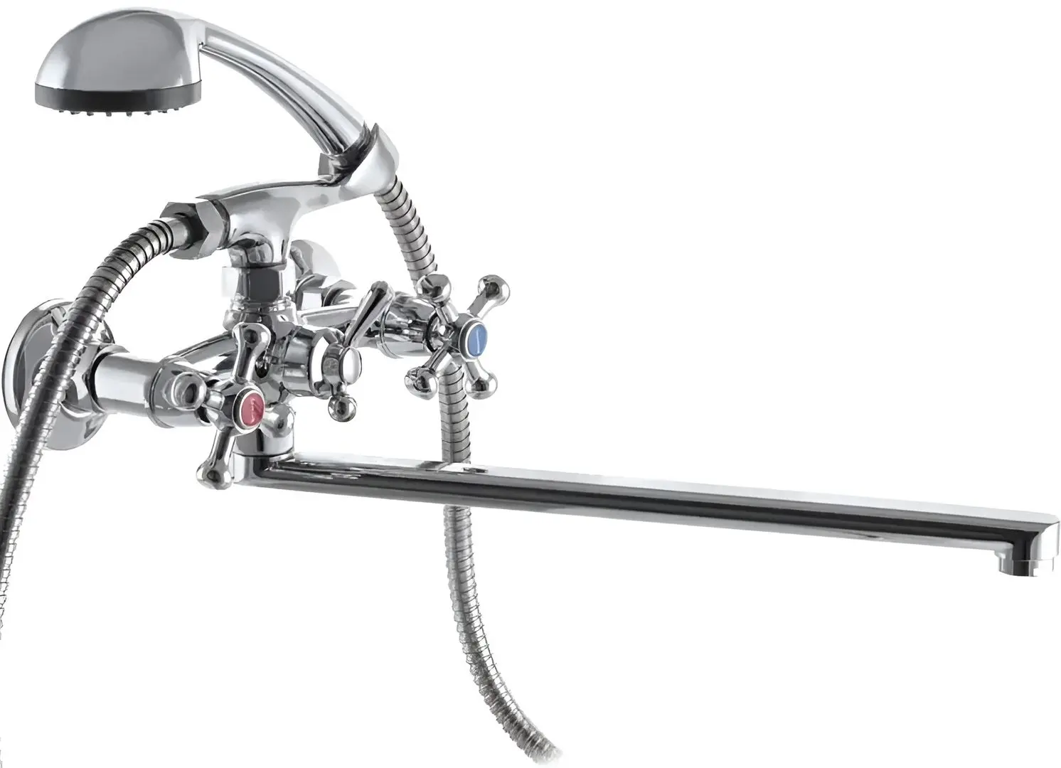 Baterie pentru cada si dus Armata 143 (Chrome)