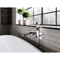 Baterie pentru cada si dus Ferro Algeo Square BAQ11P (Chrome) Thumb