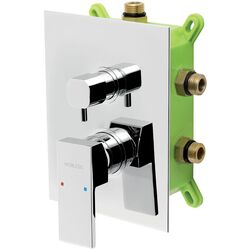 Baterie pentru cada si dus Ferro Edge BOX36051RX.0 (Chrome)