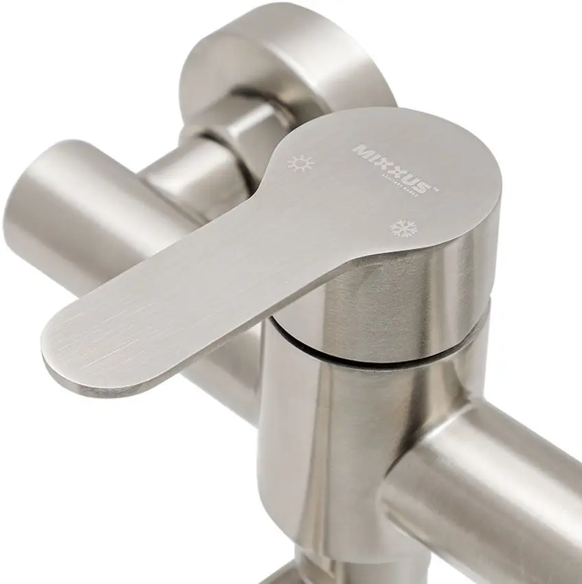 Baterie pentru chiuveta Mixxus DAX-005 (Inox) - 2