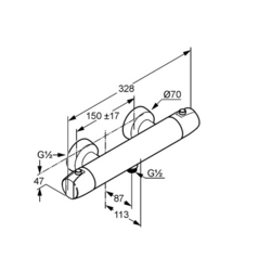 Baterie Kludi MX 354300538 (dus) Thumb