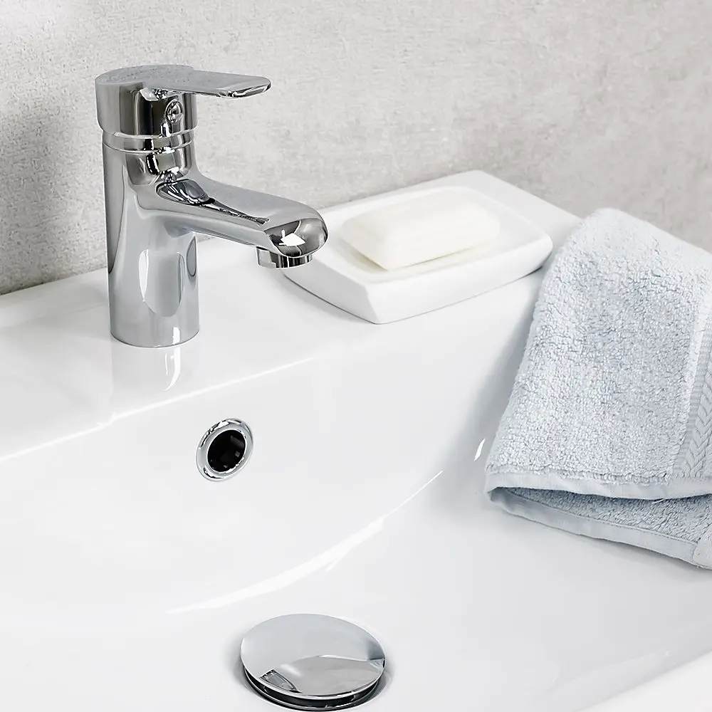 Смеситель для умывальника Mat|eco Ecru 83474 (Chrome)