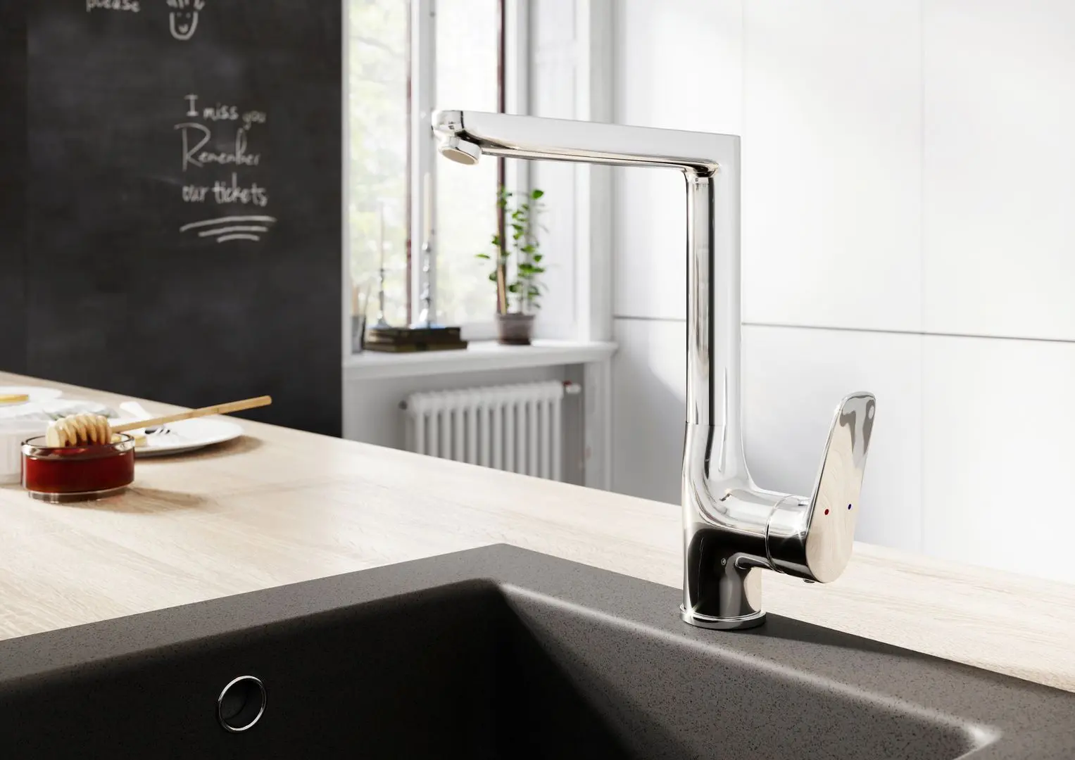 Смеситель для мойки Ferro Espacio BES4 (Chrome)