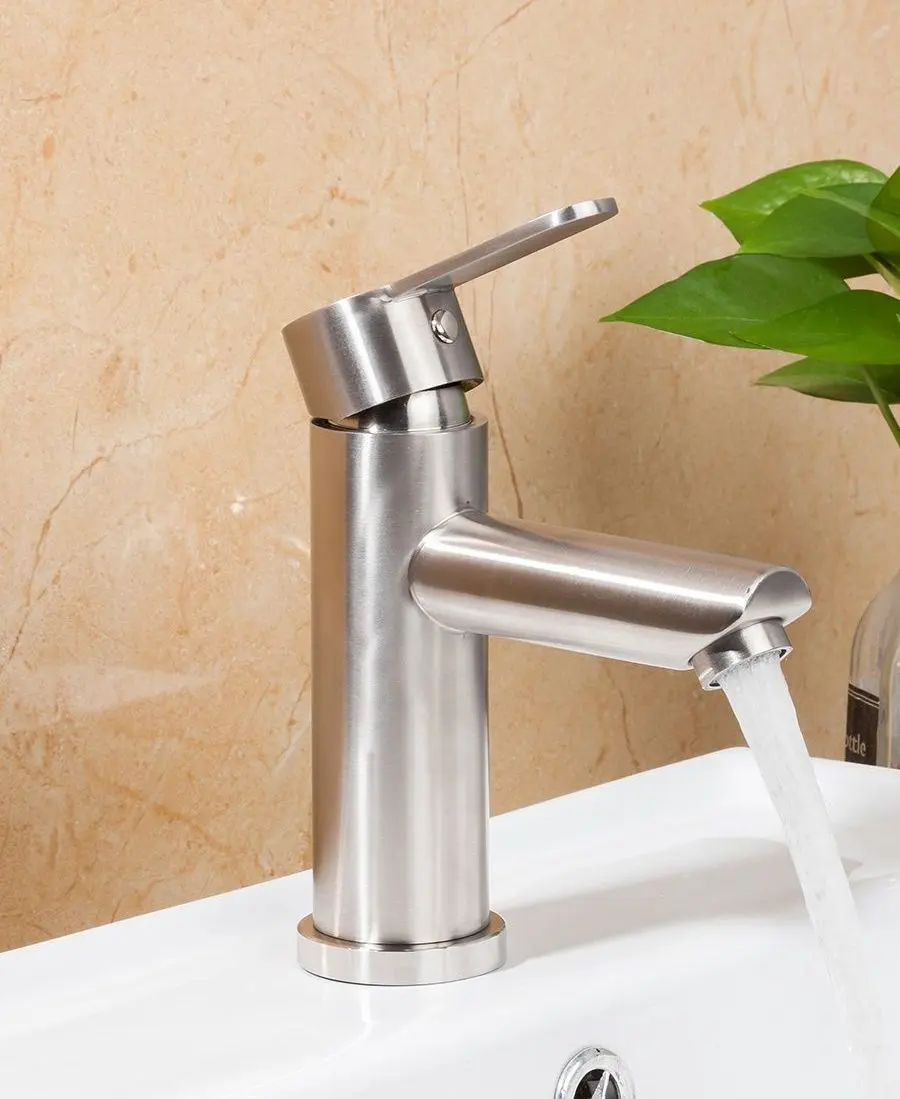 Baterie pentru lavoar Frap F10801 (Satin) - 5