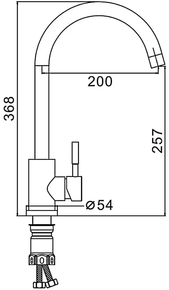 Baterie pentru chiuveta Frap F40899-1 (White)