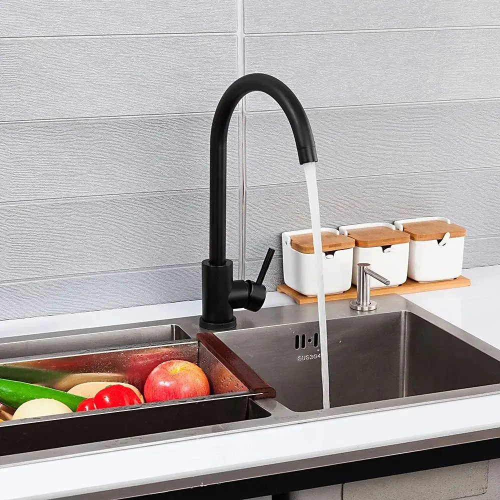 Смеситель для мойки Frap F40899-4 (Black)