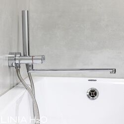 Baterie pentru cada si dus Mat eco Franko (Chrome) Thumb