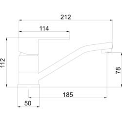 Baterie pentru lavoar Ferro Fresh 96096.0 (Chrome) Thumb
