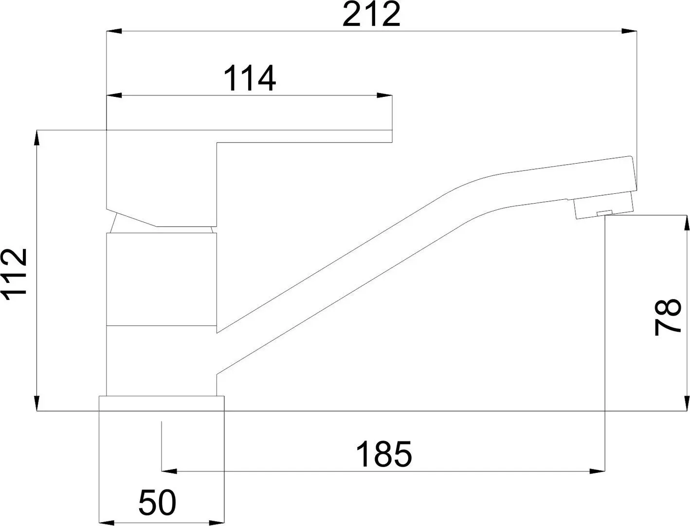 Baterie pentru lavoar Ferro Fresh 96096.0 (Chrome)