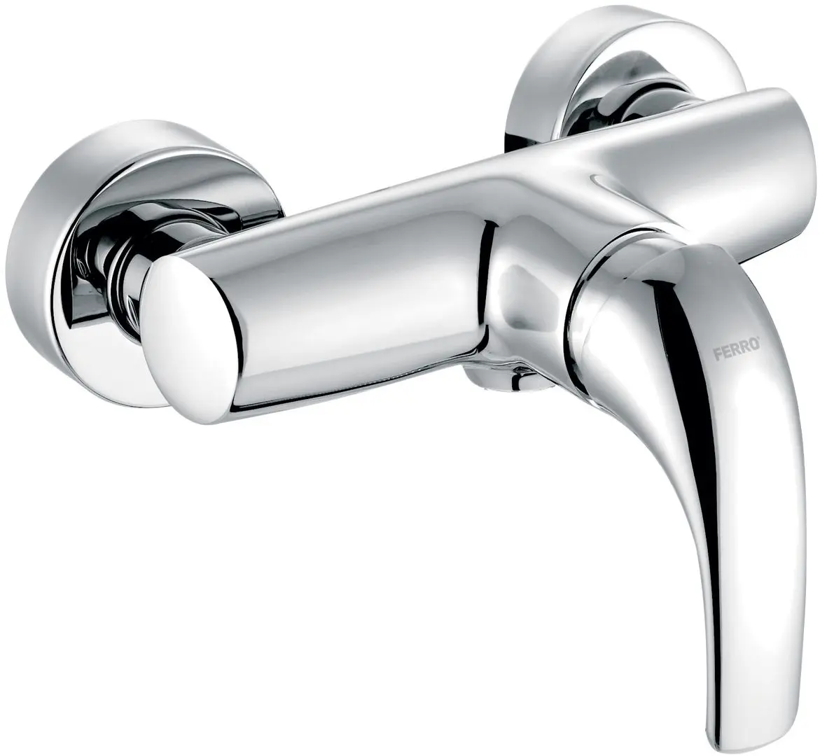 Baterie pentru dus Ferro Genova VerdeLine BGE7VL (Chrome)