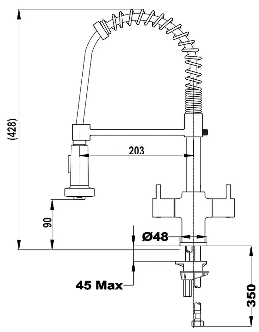 Baterie pentru chiuveta Teka Maestro GO 939 (Chrome) - 2