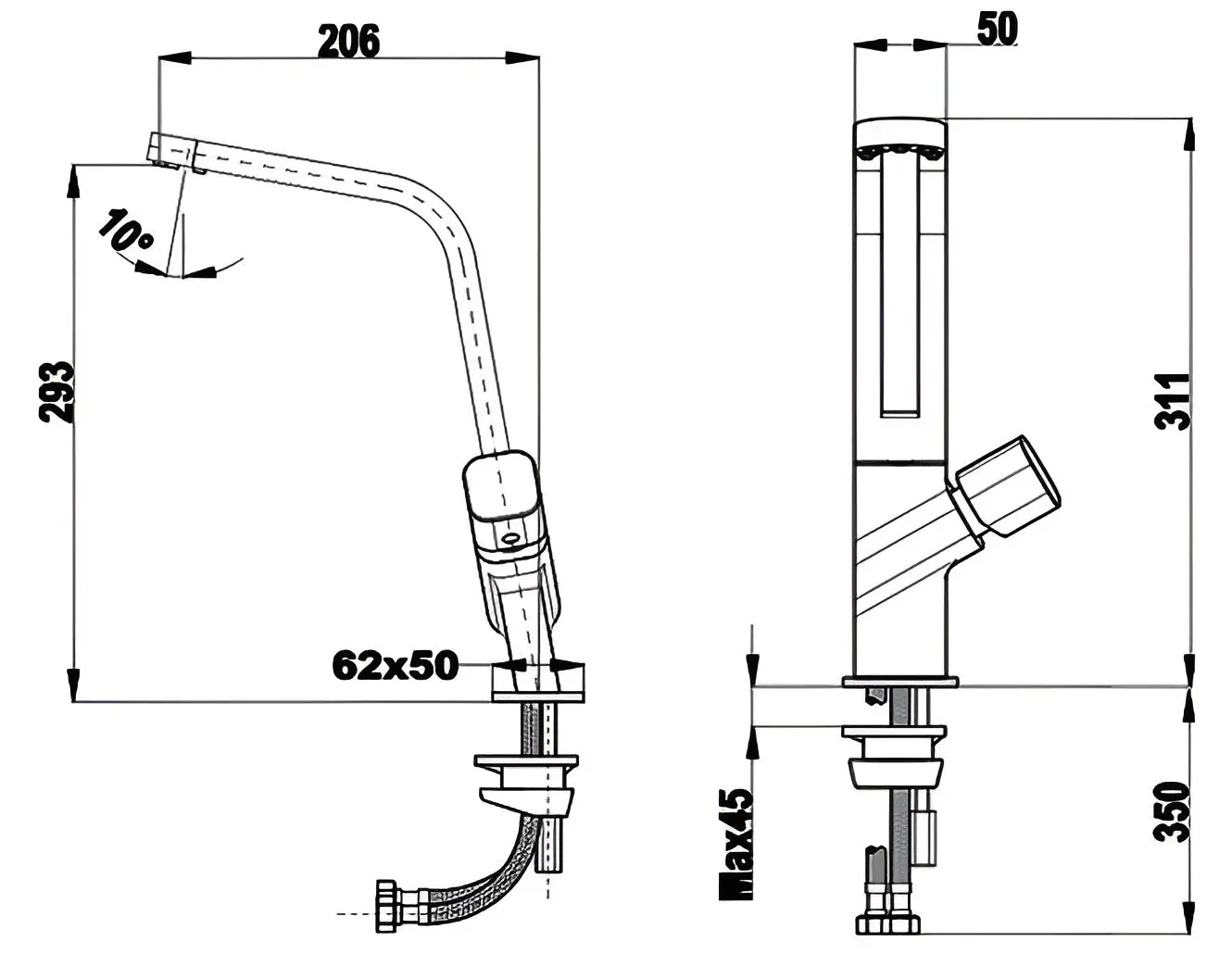 Baterie pentru chiuveta Teka Maestro ICO 915 (Chrome) - 4