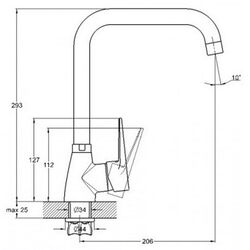 Смеситель для мойки Marrbaxx M007Q2 (Matte Beige) Thumb