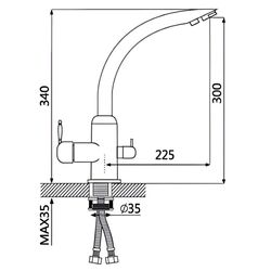 Baterie pentru chiuveta Marrbaxx G011Q7 (Glossy Cotton) Thumb