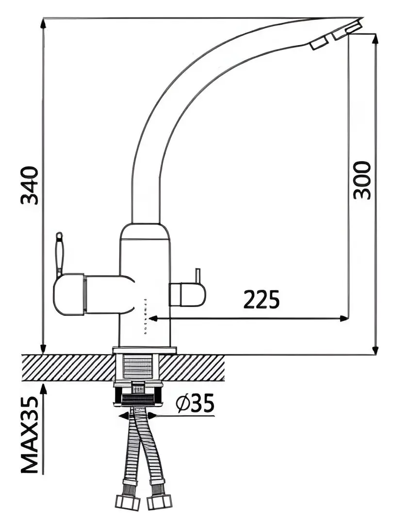 Baterie pentru chiuveta Marrbaxx G011Q7 (Glossy Cotton) - 2