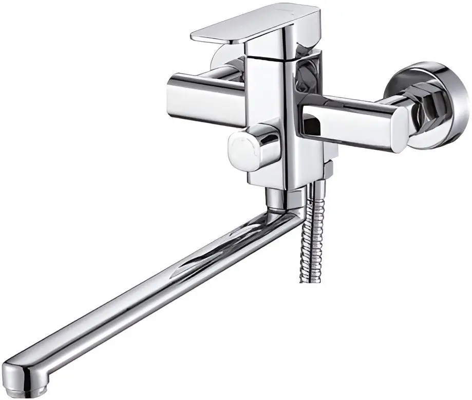 Смеситель для ванны и душа Potato P2206X (Chrome)