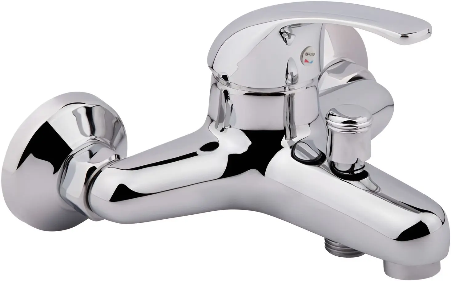 Смеситель для ванны и душа Potato P3004 (Chrome)