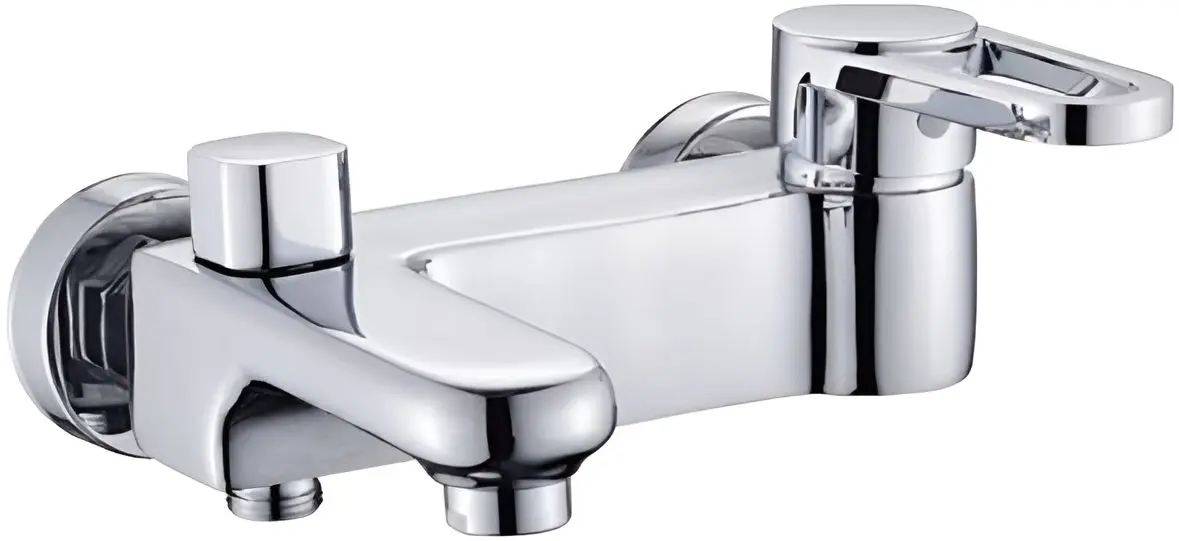 Смеситель для ванны и душа Potato P3018 (Chrome)
