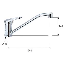 Baterie pentru chiuveta Remer Remix R40 (Chrome) Thumb