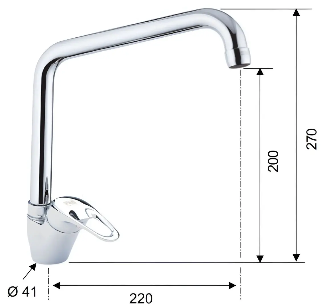 Baterie pentru chiuveta Remer Remix R42U (Chrome) - 2