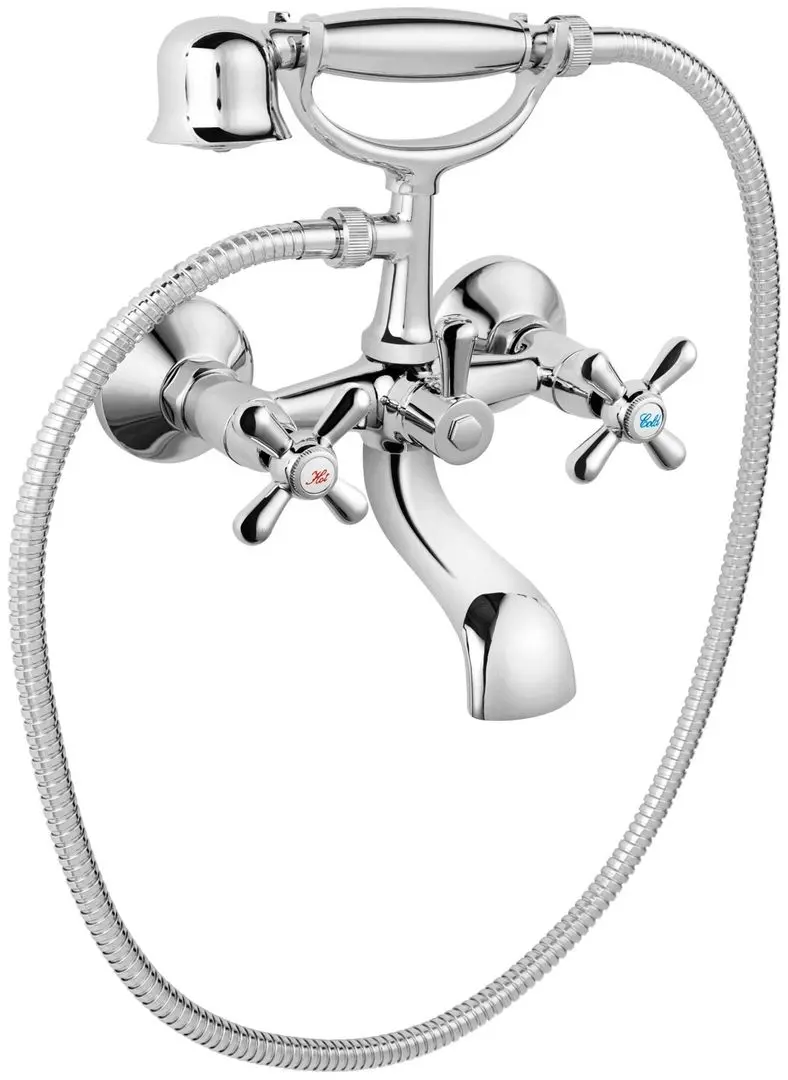 Baterie pentru cada si dus Ferro Retro New XD11 (Chrome)