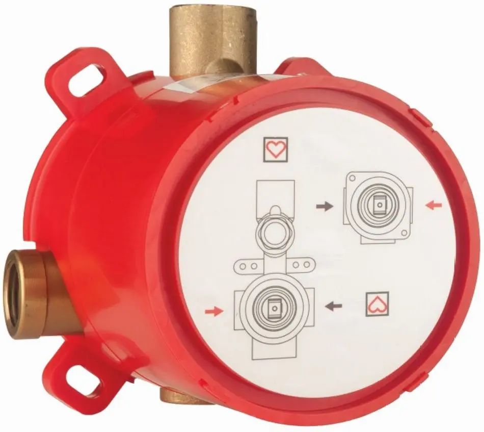 Смеситель для ванны и душа Herz SQ UH00362 (Chrome)