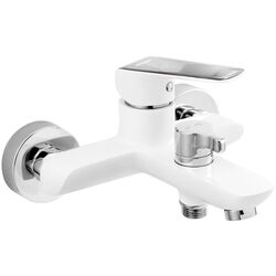 Смеситель ванны и душа Ferro Tina 38020/1.1 (White/Chrome)