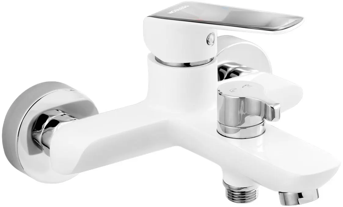 Baterie pentru cada si dus Ferro Tina 38020/1.1 (White/Chrome)