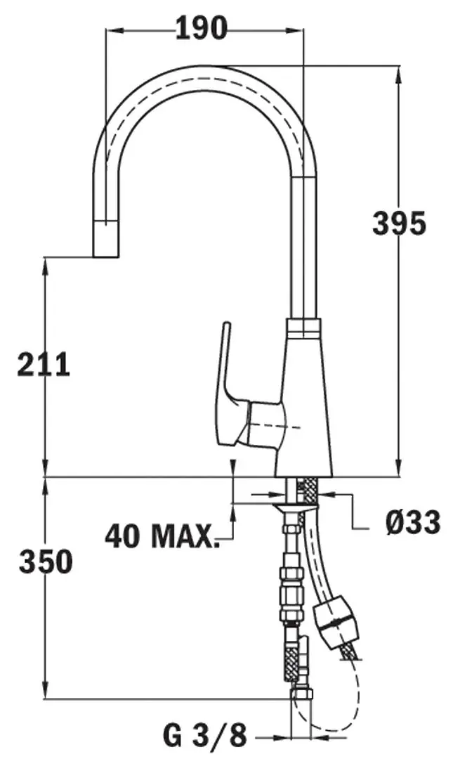 Baterie pentru chiuveta Teka VTK 938 (Chrome) - 4