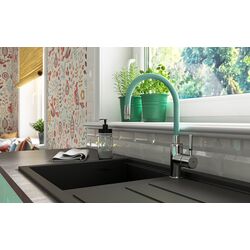 Смеситель для мойки Ferro Zumba BZA4M (Mint/Chrome) Thumb