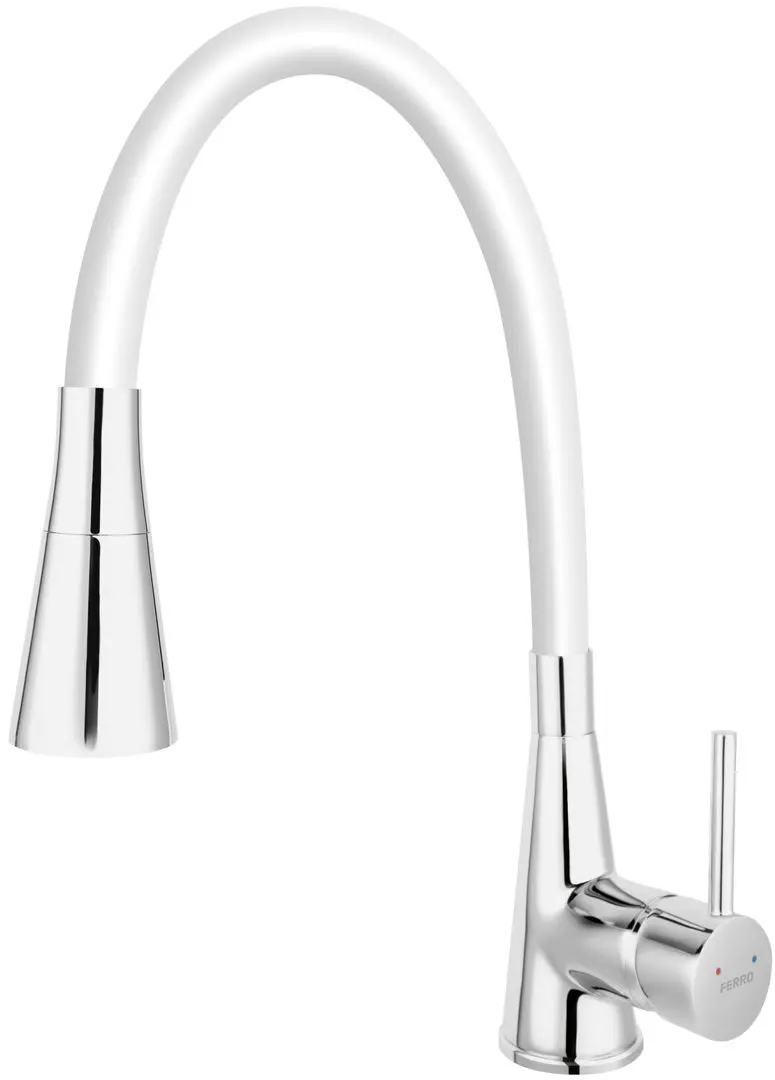 Baterie pentru chiuveta Ferro Zumba II BZA42W (White/Chrome)