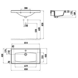 Lavoar Creavit Sera TF185 (White) Thumb
