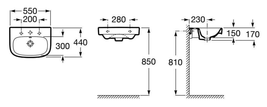 Lavoar Roca Debba A325995000 (White)