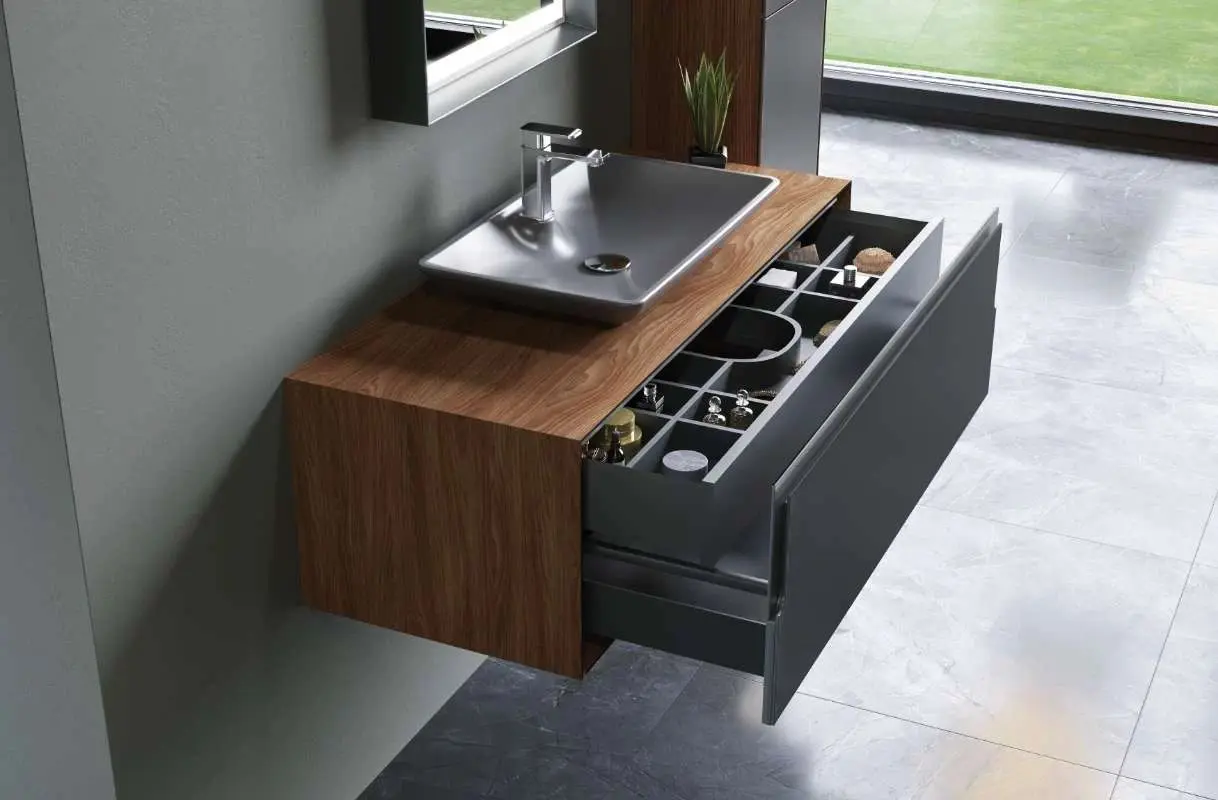 Умывальник Orka Isvea 10SY50065SV (Antracite Matt)