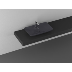 Умывальник Orka Isvea 10SY50065SV (Antracite Matt) Thumb
