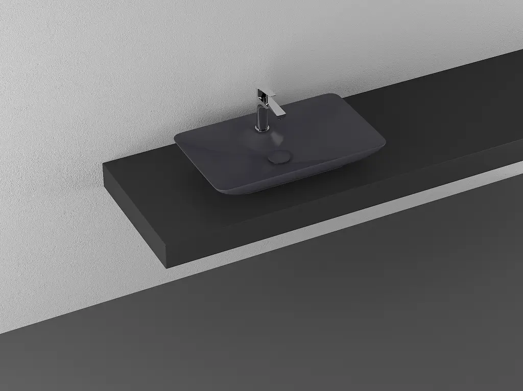 Умывальник Orka Isvea 10SY50065SV (Antracite Matt)