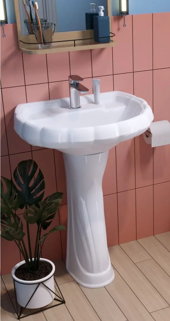 Умывальник Sanita Ромашка ROMSAWB01 (White) - 3