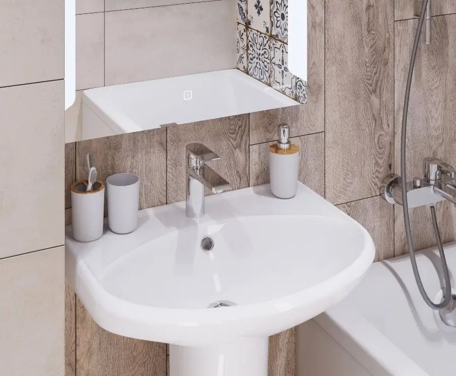 Умывальник Sanita Самарский SMRSAWB01 (White) - 3