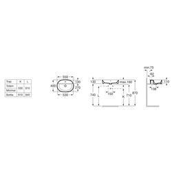Умывальник Roca The Gap Round A3270Y0000 (White) Thumb
