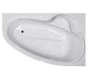 Сada de baie Bonito Home Blanca 140х95 Right (White)