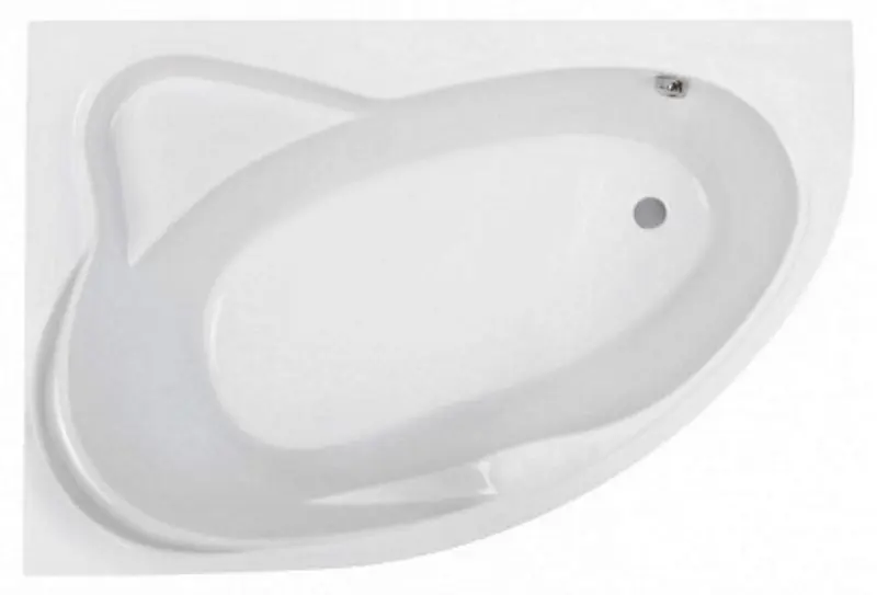 Cadă de baie din acril Pool Spa Europa 170x115 Left (White)