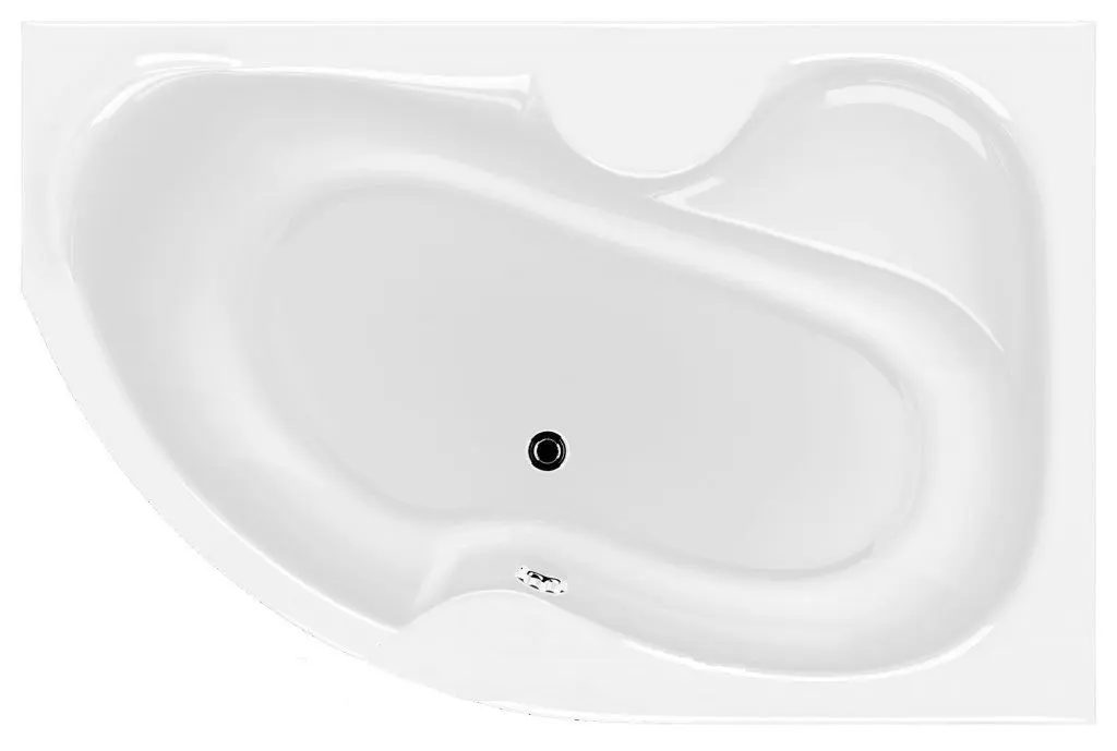 Сada de baie Bonito Home Arizona 170x105 Right (White)