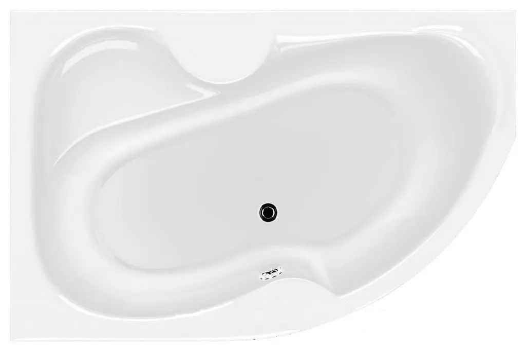 Сada de baie Bonito Home Arizona 170x105 Left (White)